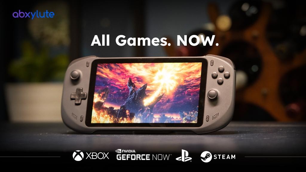 abxylute: Top-notch streaming handheld with stunning display