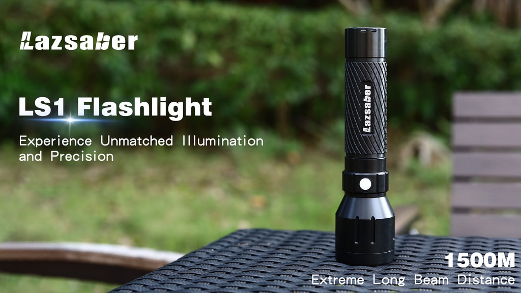Lazsaber LS1 Super Bright EDC Laser Flashlight On Pocket