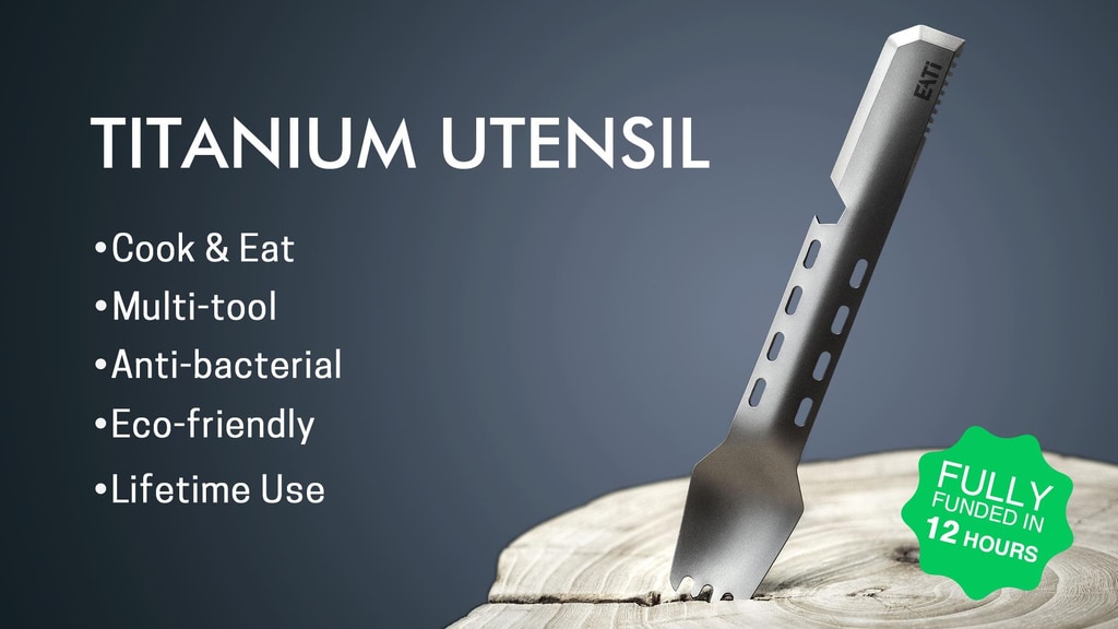 EATI | Anti-Bacterial Titanium Utensil Multi-Tool