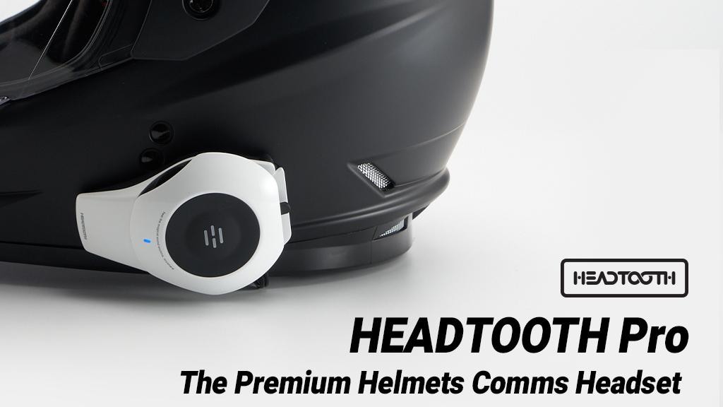 HEADTOOTH Pro: Group Voice Chat System For Motorcycle Riders