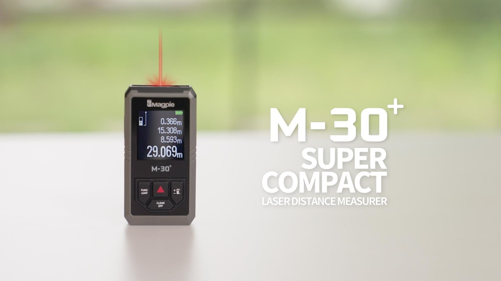 M-30+ : Super Compact Laser Distance Measurer