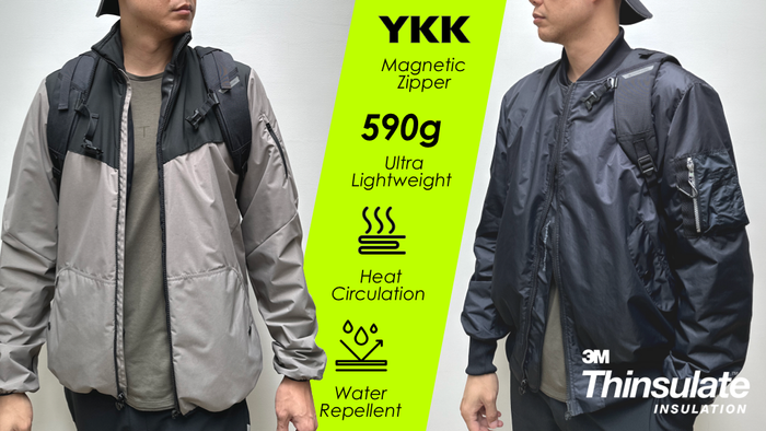 HOMI Ultra-Lightweight & All-Weather Down Jackets