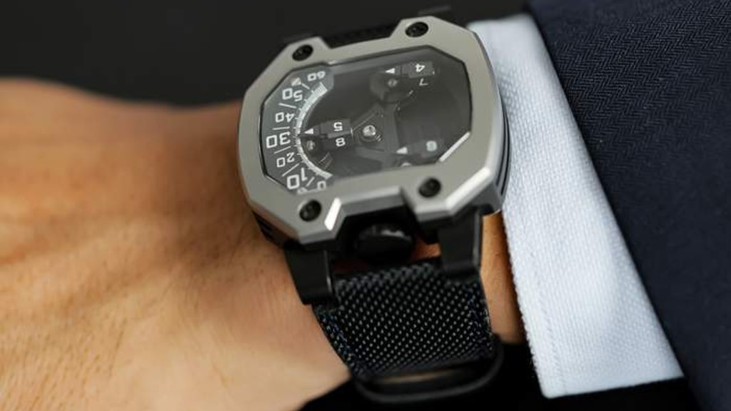 Titanium Elegance Power Panda Space One Watch