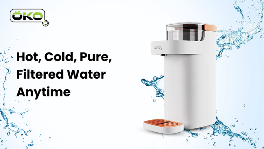 Hot/Cold Filtered Water at 4 Preset Temperatures