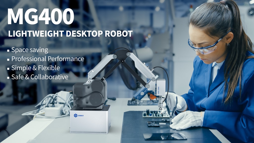 DOBOT MG400: Lightweight Desktop Collaborative Robot
