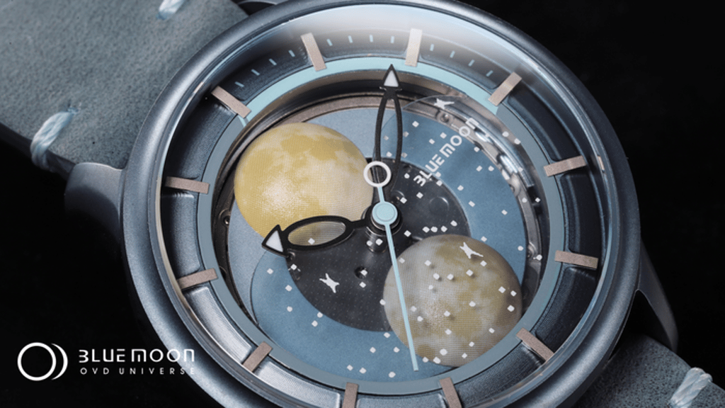The Blue Moon inspired watch by OVD