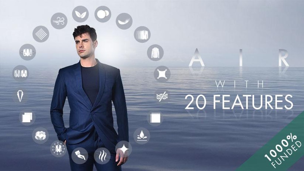 AIR : Futuristic Breathable Blazer with 20 Features