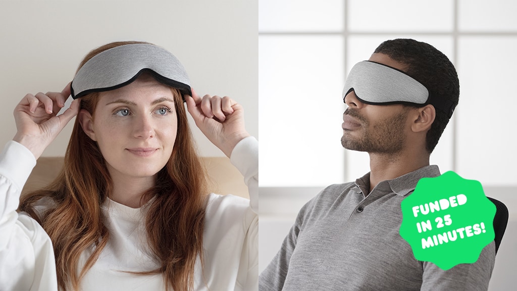 Eye Mask by Ostrichpillow - Pioneering 3D-ergonomic eye mask