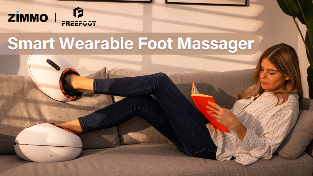 ZIMMO FREEFOOT: Smart Wearable Foot Massager