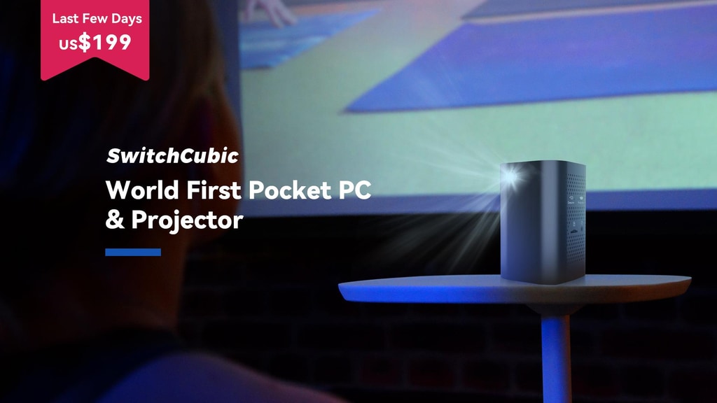 SwitchCubic: World First Pocket PC & Projector