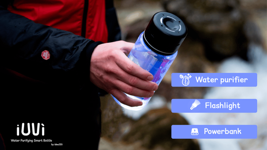iUVi Water Purifying Smart Bottle