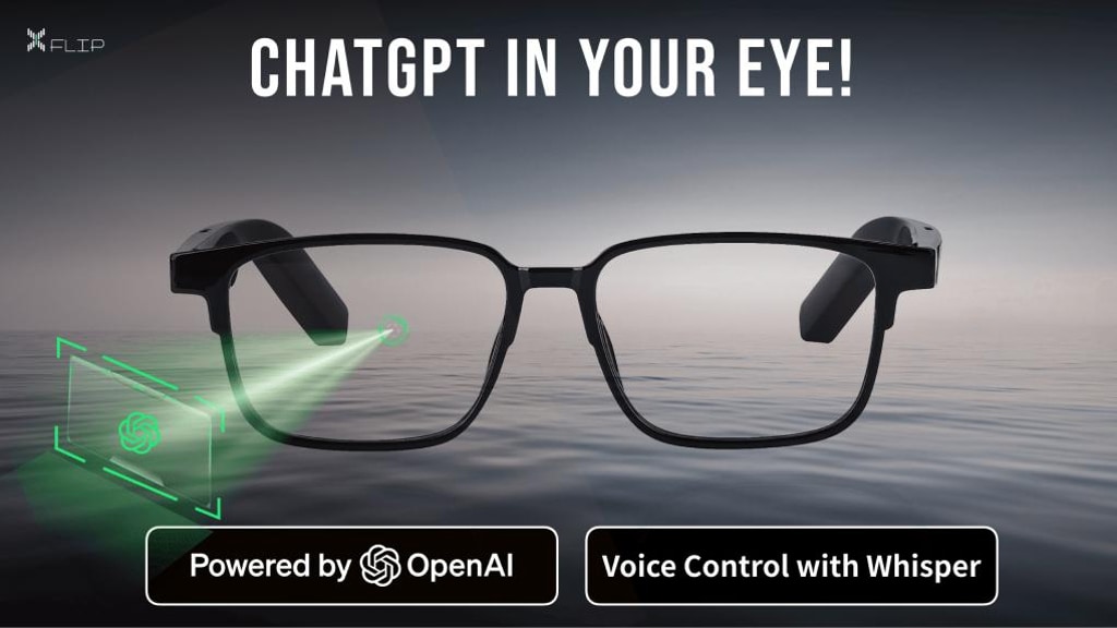 XFlip: The World's First ChatGPT-Powered AR Glasses