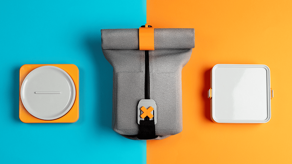 FOLDEAT | A Modular Lunchbox That Unfolds Into An Eating Mat