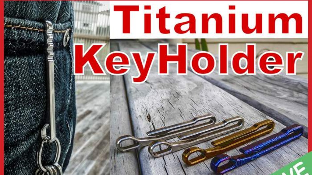 HangKey: Ultimate Titanium Pocket-Clip KeyHolder For EDC
