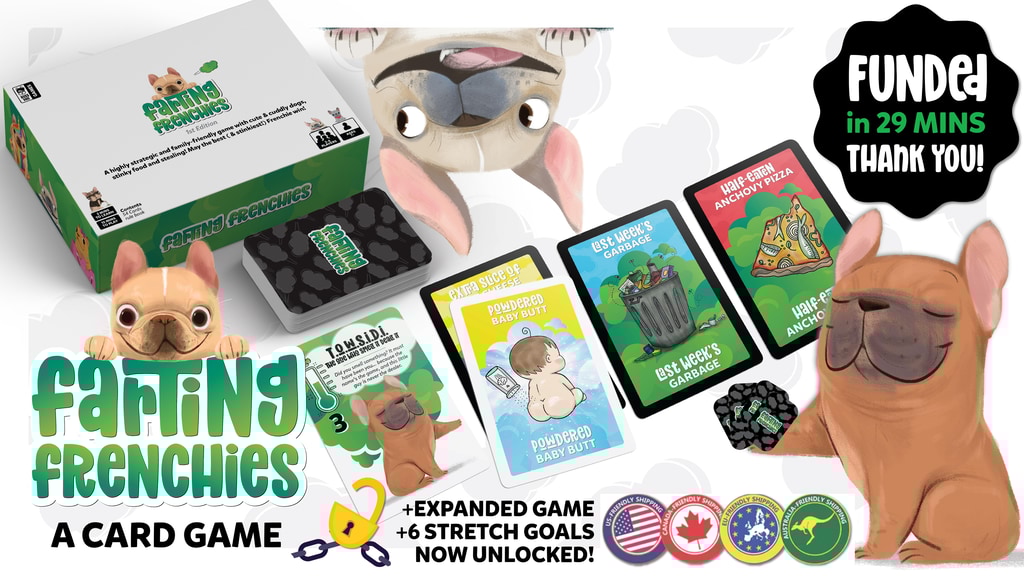 Farting Frenchies: A Card Game