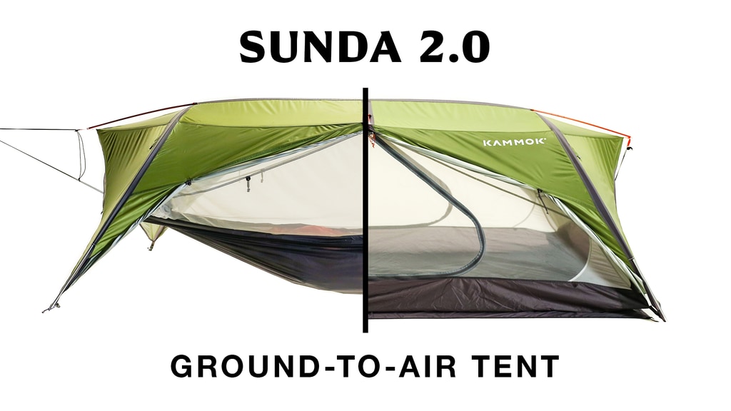 Sunda 2.0: The first 2-person ground-to-air tent