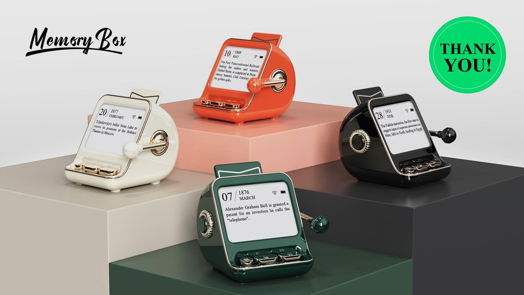 Memory Box: #ThisDayInHistory on Your Desk