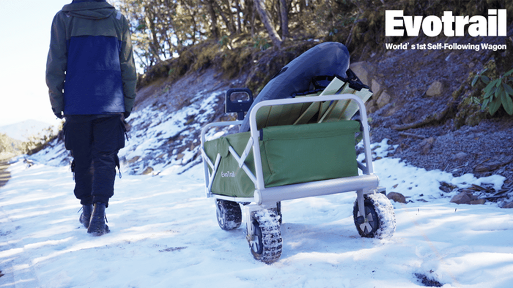 EVOTRAIL: World's 1st Self-Following Smart e-Wagon