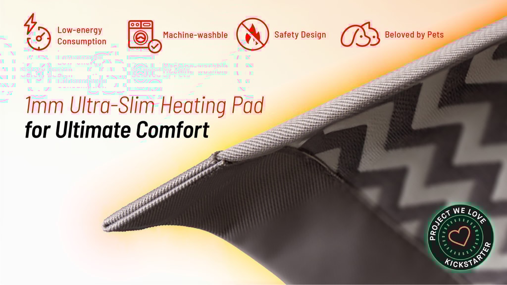 GenHeat: 1mm Ultra-Slim Heating Pad for Ultimate Comfort
