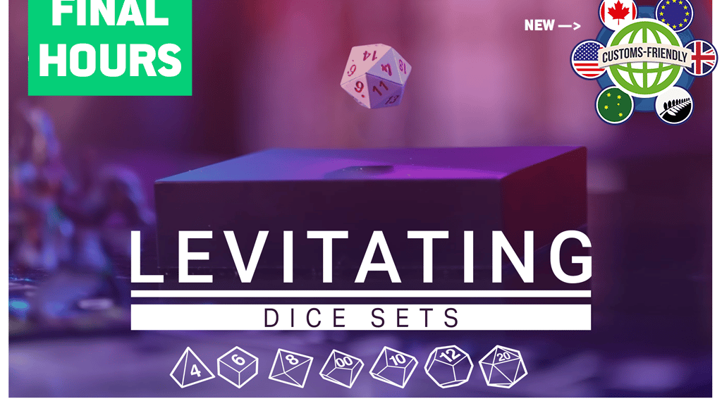 LEVITATING DICE SETS