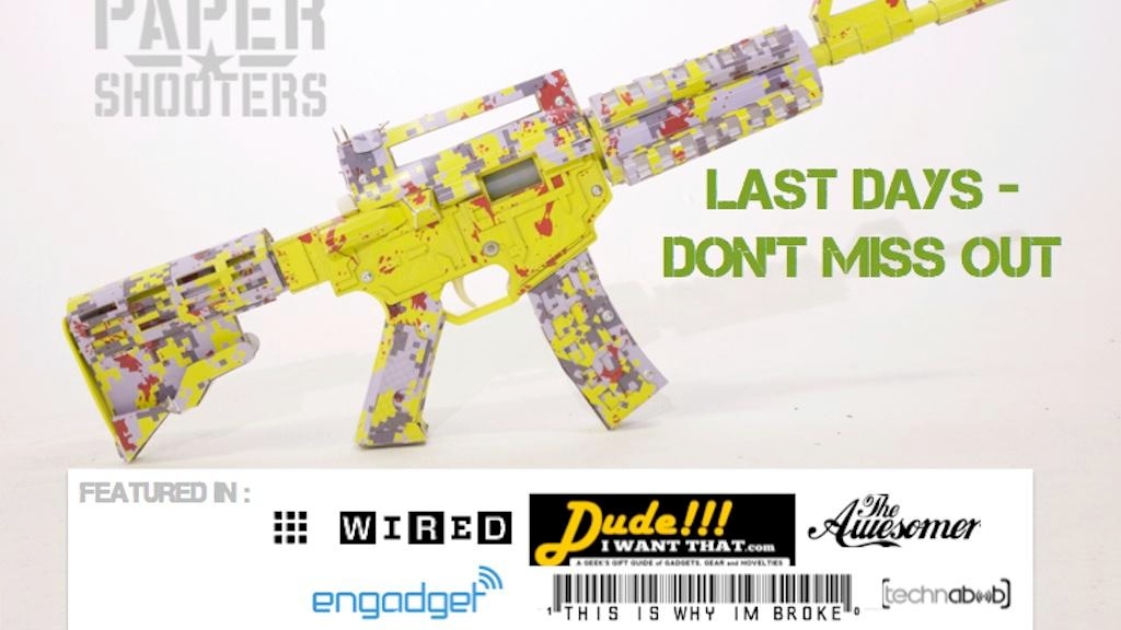 PaperShooters™: Build a Cardboard Blaster that Shoots Paper!