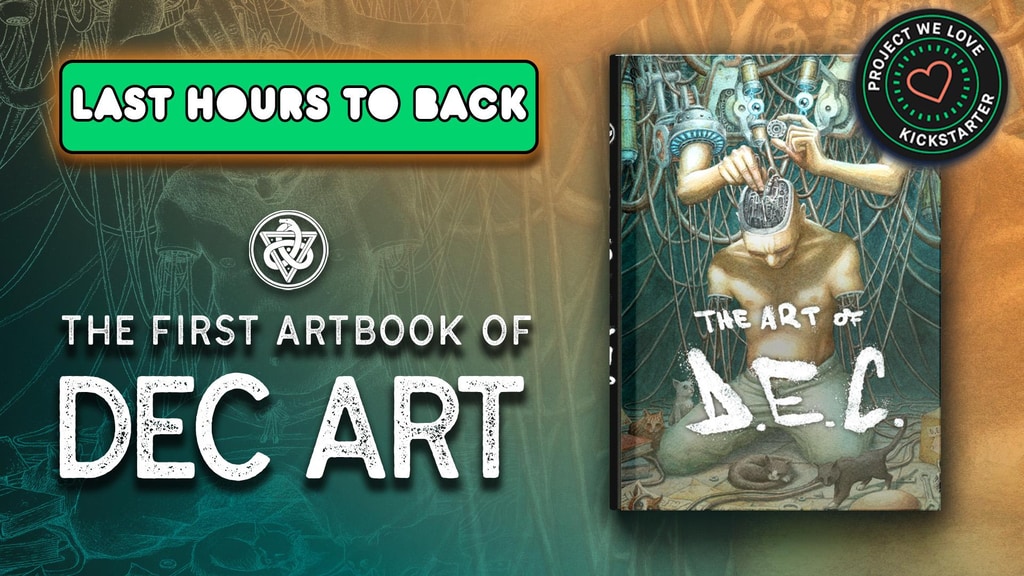 THE ART OF D.E.C. - Psychedelic Artbook