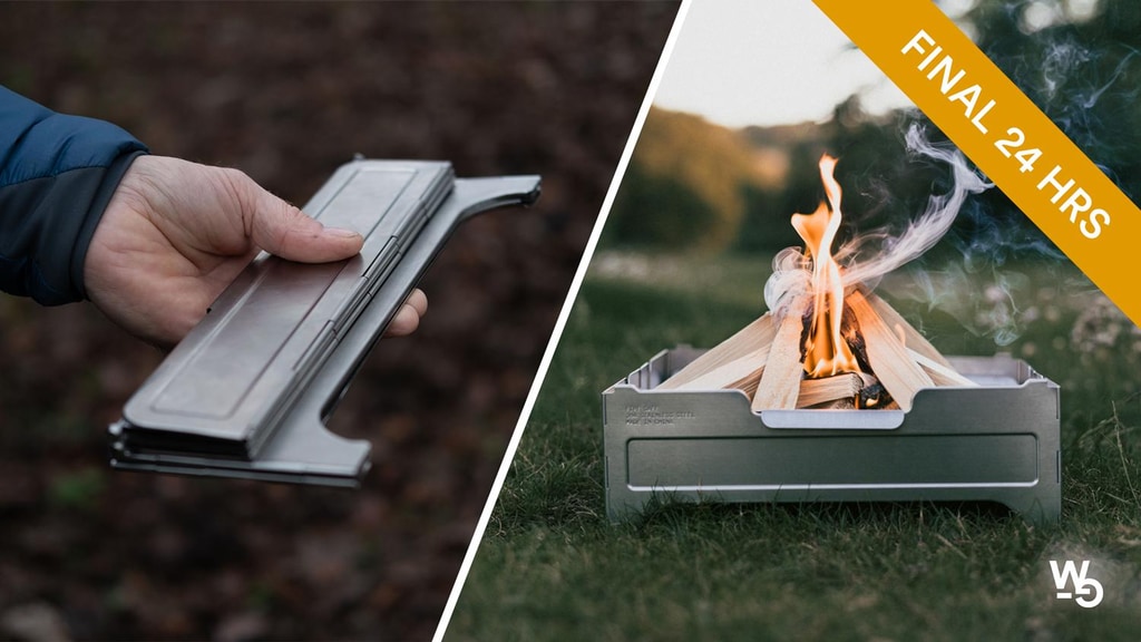 Fire Safe: A Portable Fire Pit by Wolf and Grizzly