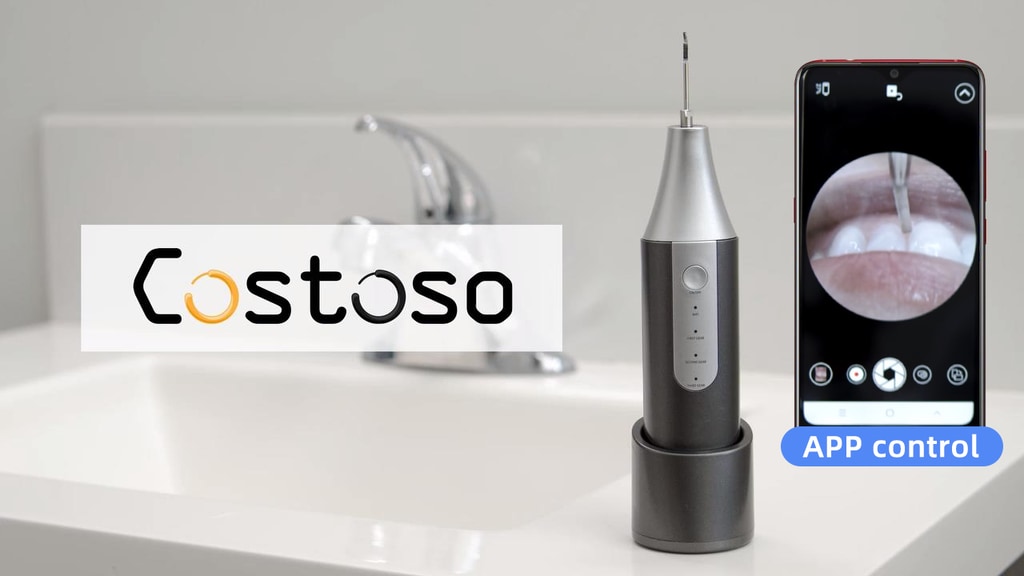 Costoso Visible Tartar Scraper: Scrape Your Teeth Clean!