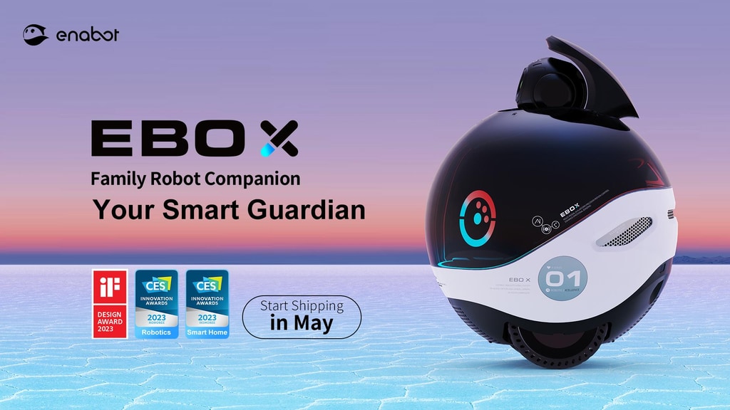 Enabot EBO X Family Robot Companion: Your Smart Guardian
