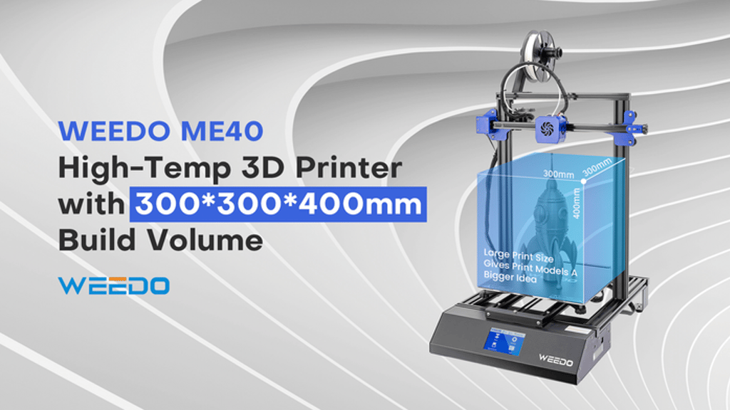 WEEDO ME40 Single-Extruder Large-Format 3D Printer
