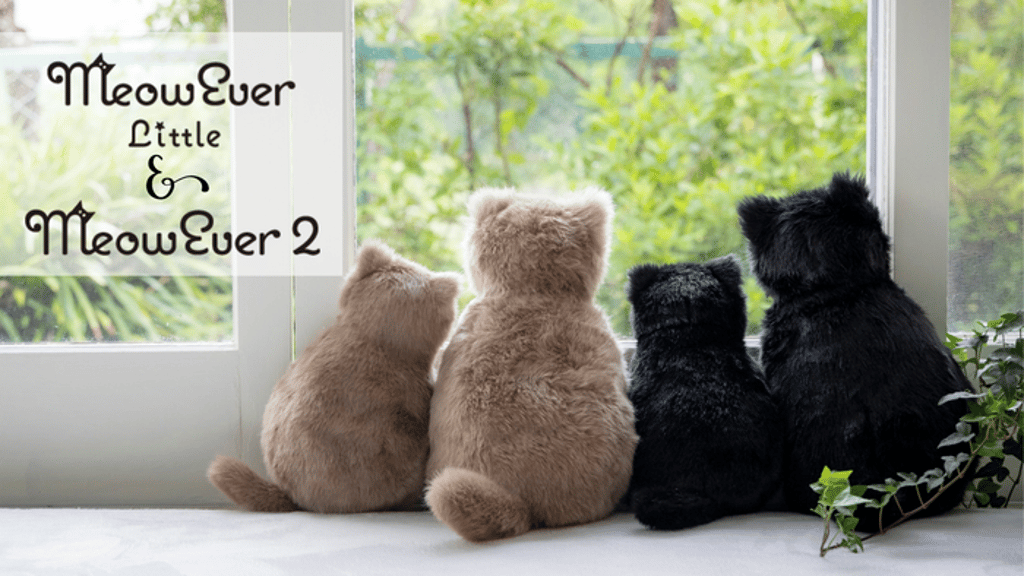 MeowEver 2 ＆ MeowEver Little: A Curious Cat Cushion