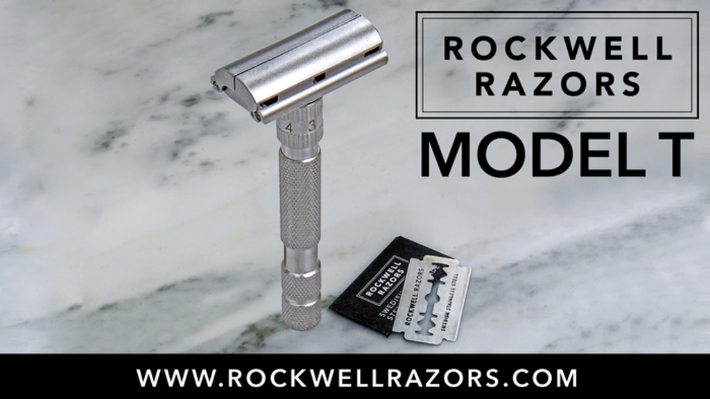 Rockwell Model T Razor and Razor Blades - Shaving