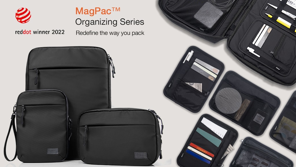 MagPac™: Modular Magnetic Organizing Series For Bag and More
