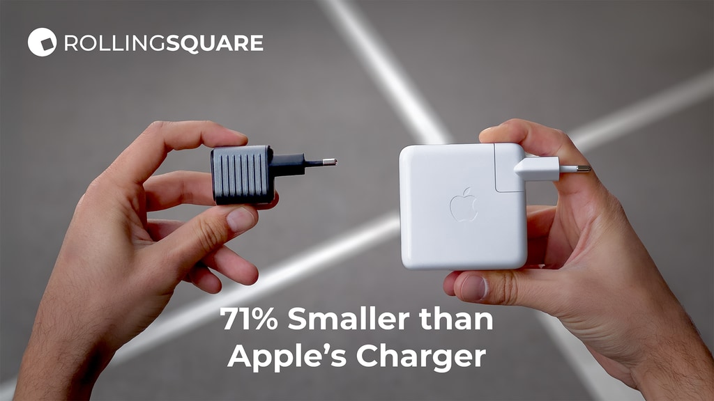 The Supertiny - the smallest 65W GaN charger