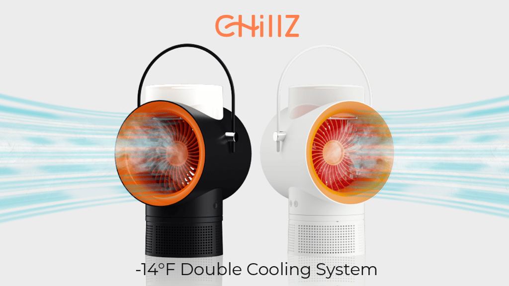 ChillZ Pro - Powerful Air Cooler with Bluetooth Speaker