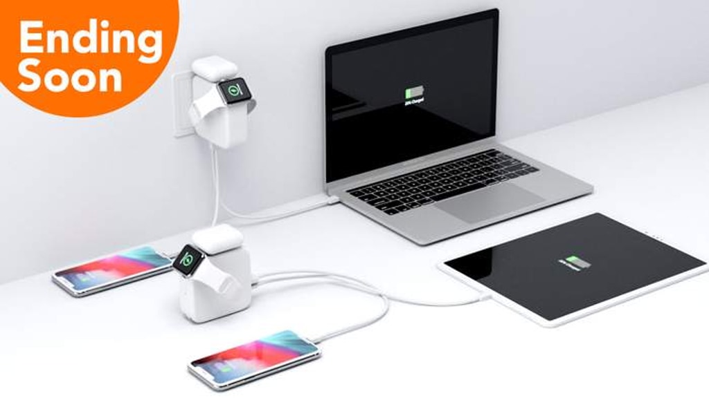 Wattsugar : Small All-in-one Charger for Apple Products