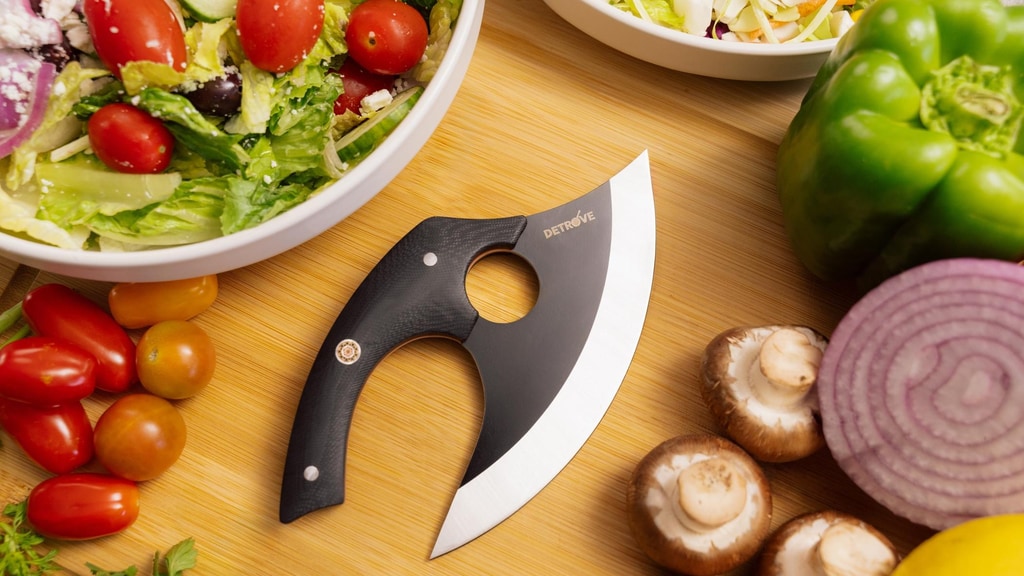 Detrove Ulu Knife - Your Kitchen Companion