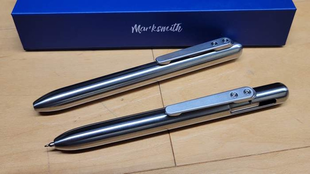 MARKSMITH ULTRAFINE Ti | This EDC Pen Will Write On Anything
