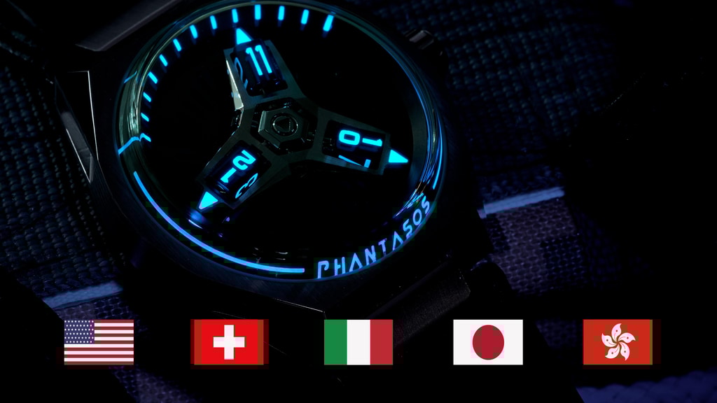 The Phantasos Triclops: A Three Armed Rotating Hour Watch!