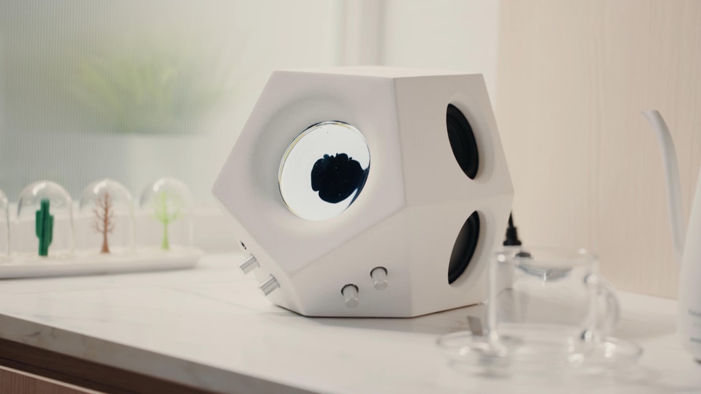 SoulSpeaker - Architectural Concrete Made Visual Speaker