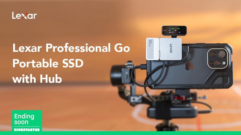 Lexar Professional Go Portable SSD with Hub