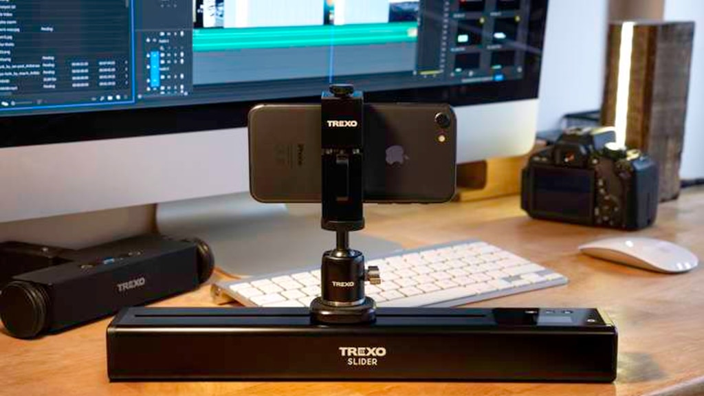 Trexo Slider: World's most compact camera slider