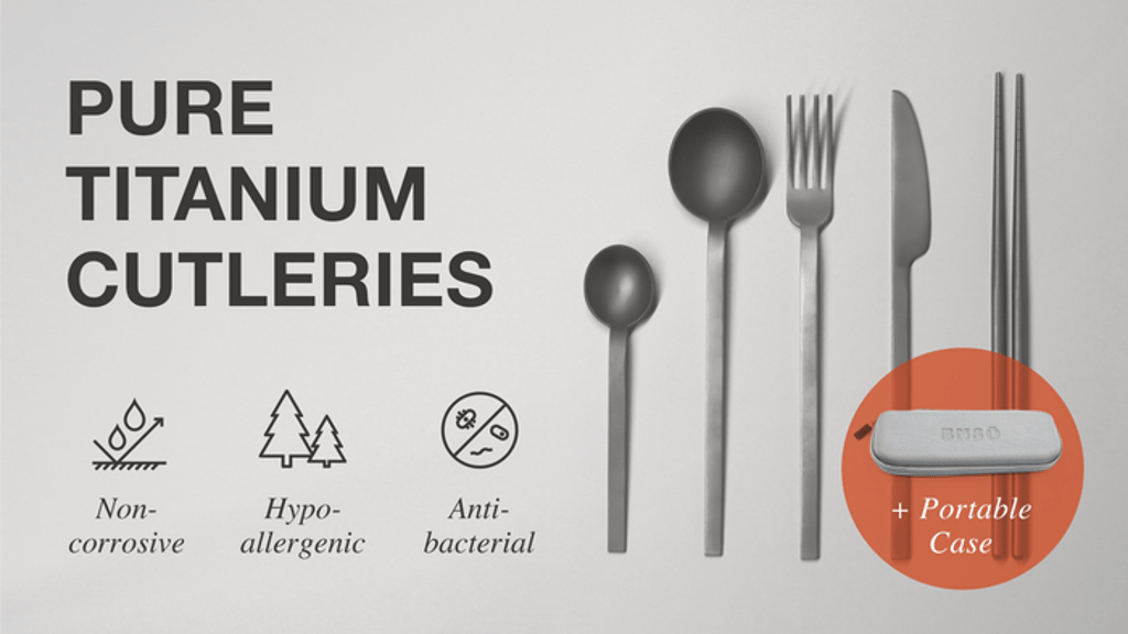 Pure Titanium Cutleries — Ensō Essential
