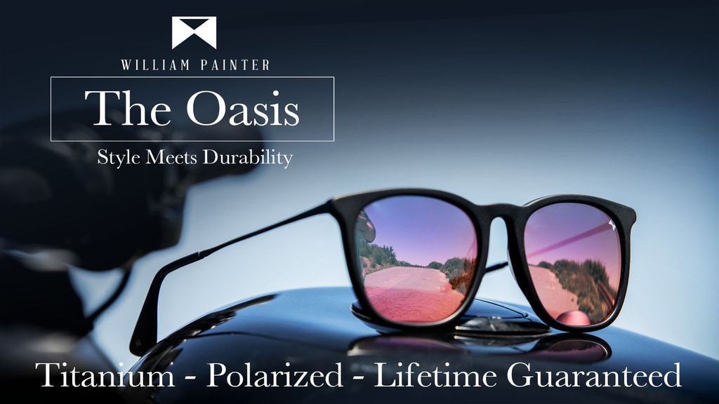 The Oasis | Aerospace Grade Titanium Sunglasses