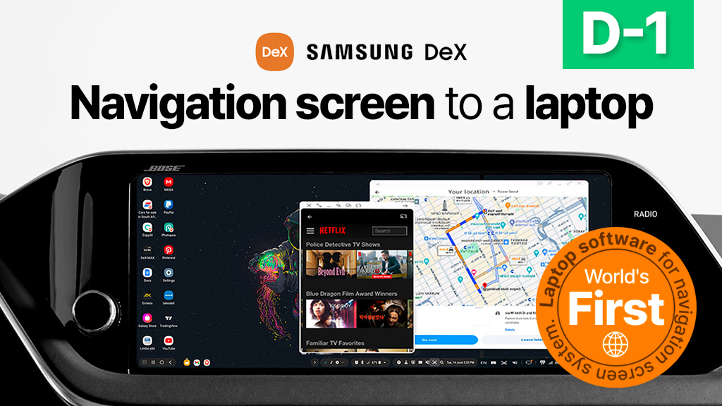 AutoPro X: Transform your Navigation screen into a Laptop
