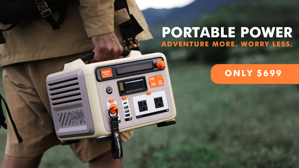 Wander Wild | A Portable Power Station