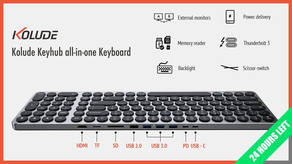 Kolude KD-K1 Keyhub all-in-one Keyboard