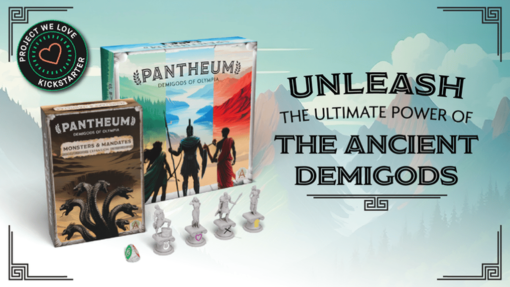 Pantheum | Recruit your team of Demigods to Reform the World