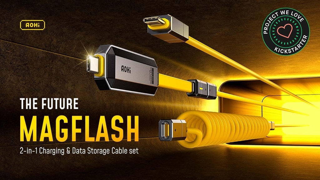 World's First Spliceable 2-in-1 Charging&Data Storage Cable
