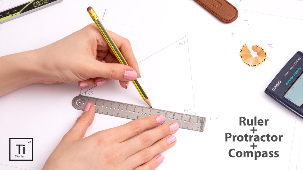 3 in 1 Titanium Multifunctional EDC Ruler